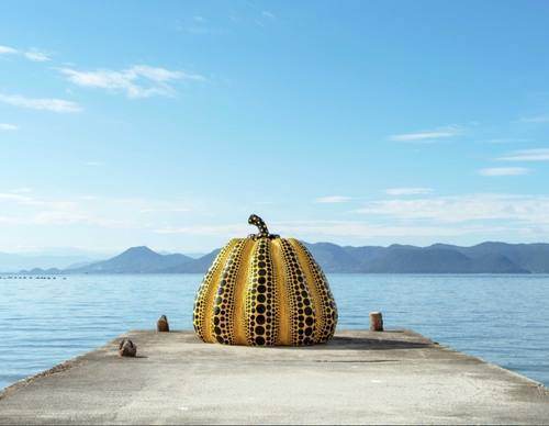 Citrouille de Kusama, Naoshima